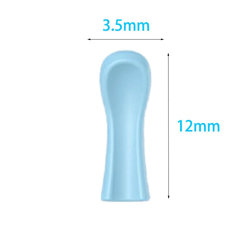 40PCS Silicone Ear Spoon Replacement Tips Universal Wax Removal Spoon Reusable and Washable
