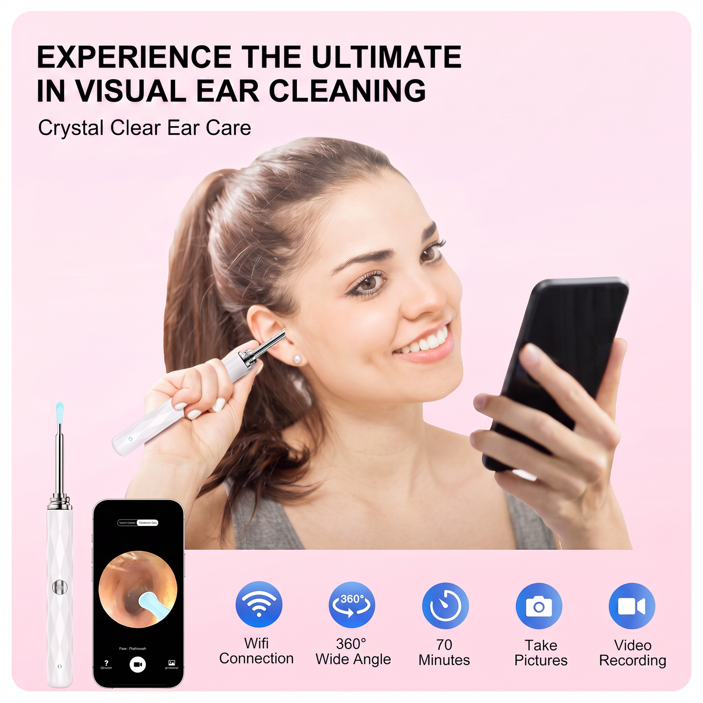 ClarEar – Smart Ear Wax Removal Tool